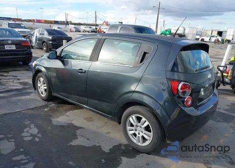 2014 Chevrolet Sonic Lt Auto из США, поврежденный, VIN 1G1JC6SG3E4234313